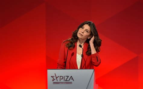 popi tsapanidou|Tsapanidou resigns as SYRIZA spokesperson .